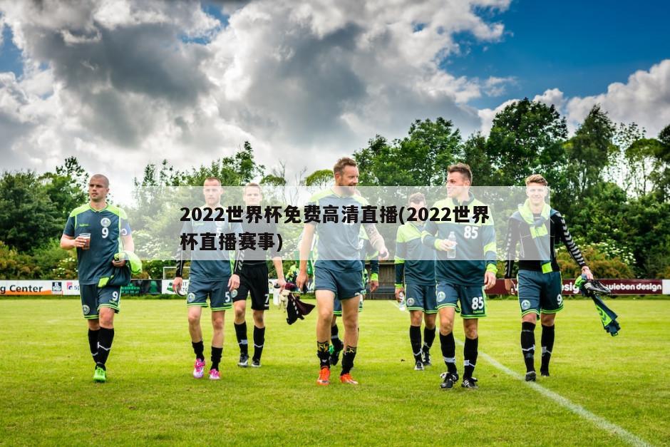 2022世界杯免费高清直播(2022世界杯直播赛事)