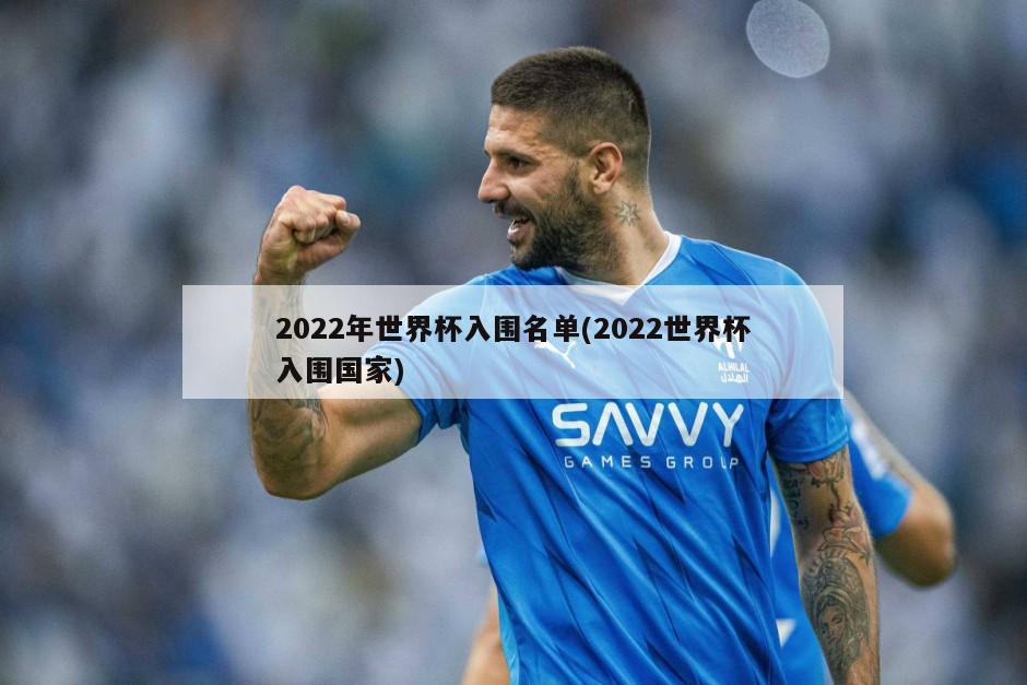 2022年世界杯入围名单(2022世界杯入围国家)