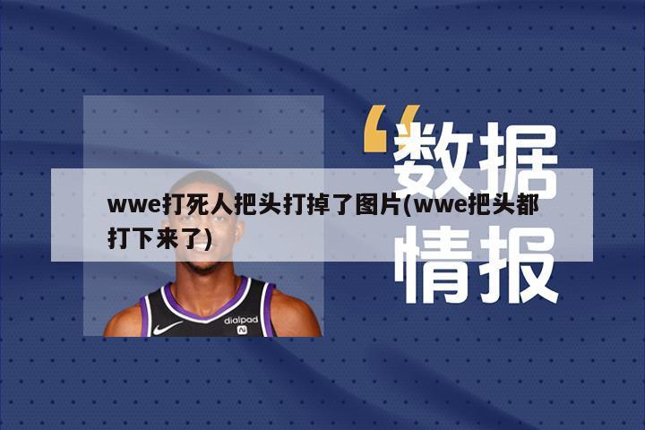 wwe打死人把头打掉了图片(wwe把头都打下来了)