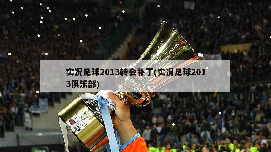 实况足球2013转会补丁(实况足球2013俱乐部)